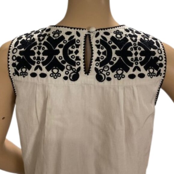 Banana Republic Silk Embroidered Top - Picture 5 of 6